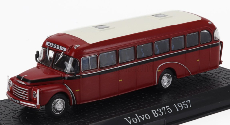 Edicola Volvo B375 Autobus 1957 - Damage Display Box 1:72 Červená Bílá