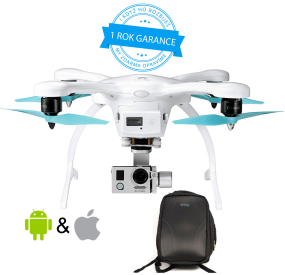 EHANG GHOSTDRONE 2.0 Aerial, bílá + batoh