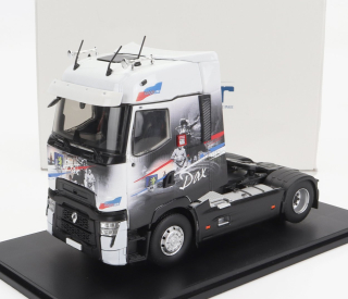 Eligor Renault T-line High Tractor Truck Dax 2-assi 2021 1:43 Černá Bílá