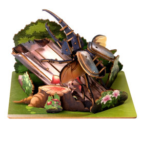 EscapeWelt 3D dřevěné puzzle Herkules antilský
