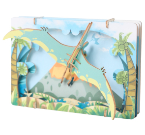 EscapeWelt 3D dřevěné puzzle Pterodactyl