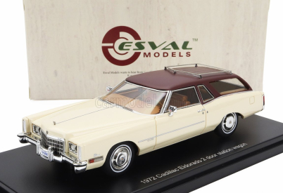 Esval model Cadillac Eldorado Sw Station Wagon 2-door 1972 1:43 Béžově Hnědá