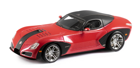 Esval model Devon Gtx - Without Spoiler 2010 1:43 Červená Černá