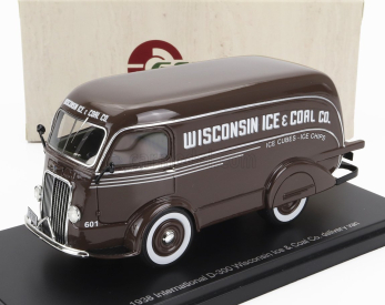 Esval model International D-300 N 601 Van Wisconsin Ice & Coal Co. 1938 1:43, hnědá