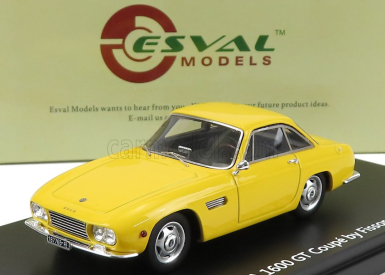 Esval model Osca 1600gt Coupe Fissore 1961 1:43 Žlutá