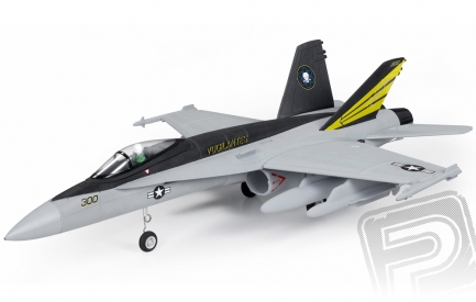 F-18 Hornet 710mm s EDF 64mm ARF šedý
