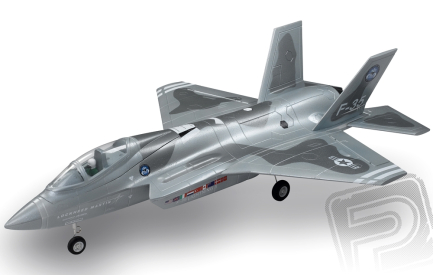 F-35 Ligthning II 715mm s EDF 64mm ARF - kamufláž