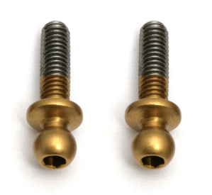 Factory Team titanium nitrid kulové čepy M3x10 - krátké