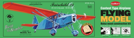 Fairchild 24 (635mm), laser. vyřezávaný