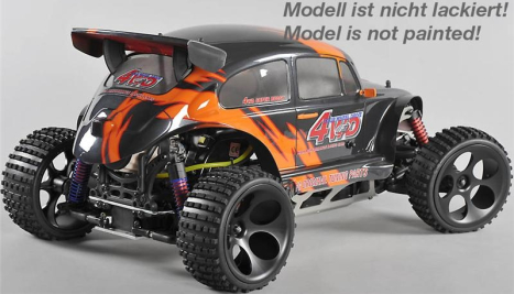 RC auto FG off-road Beetle WB535, čirá karoserie