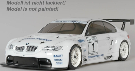 FG Sportsline 08 BMW M3 GTR, 2WD, čirá karoserie