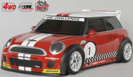 FG Sportsline 08 Mini Cooper, 4WD, RTR
