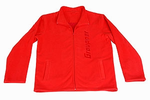 Fleece bunda GRAUPNER červená M