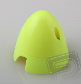 Fluor.kužel 57mm žlutý 2-listý