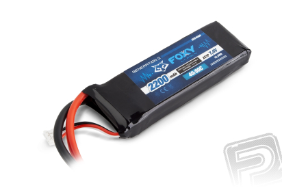 FOXY G2 - LC Li-Pol 2200mAh/7,4V 40/80C 16,3Wh