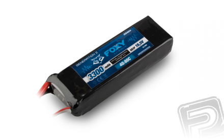 FOXY G2 - LC Li-Pol 3300mAh/18,5V 40/80C 61,1Wh