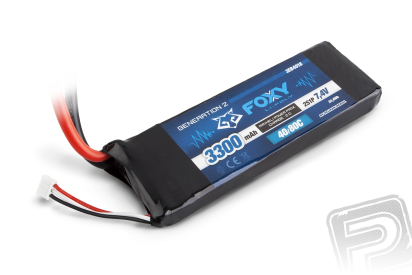 FOXY G2 - LC Li-Pol 3300mAh/7,4V 40/80C 24,4Wh