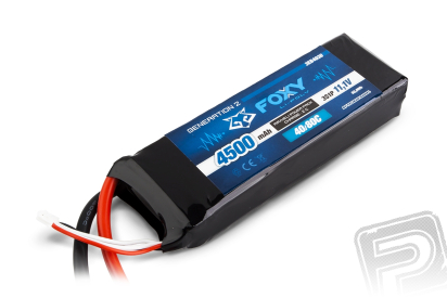 FOXY G2 - LC Li-Pol 4500mAh/11,1V 40/80C 50,0Wh