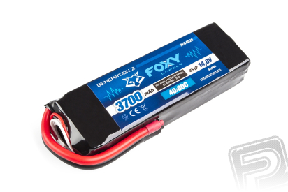 FOXY G2 Li-Pol 3700mAh/14,8V 40/80C 54,8Wh