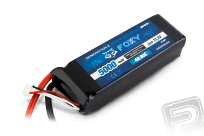 FOXY G2 Li-Pol 5000mAh/11,1V 40/80C 55,5Wh