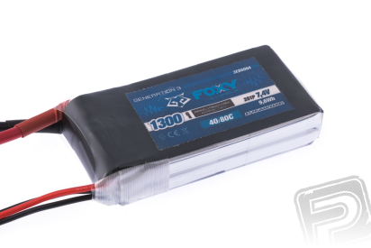FOXY G3 - Li-Po 1300mAh/7,4V 40/80C 9,6Wh