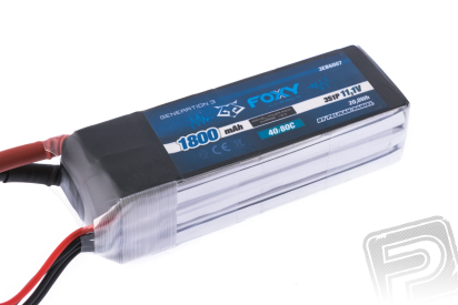 FOXY G3 - Li-Po 1800mAh/11,1V 40/80C 20,0Wh