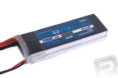 FOXY G3 - Li-Po 1800mAh/7,4V 40/80C 13,2Wh