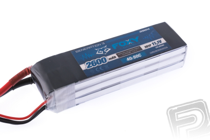 FOXY G3 - Li-Po 2600mAh/11,1V 40/80C 28,9Wh