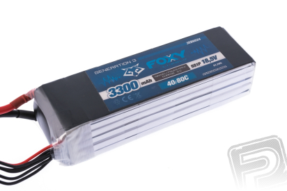 FOXY G3 - Li-Po 3300mAh/18,5V 40/80C 61,1Wh