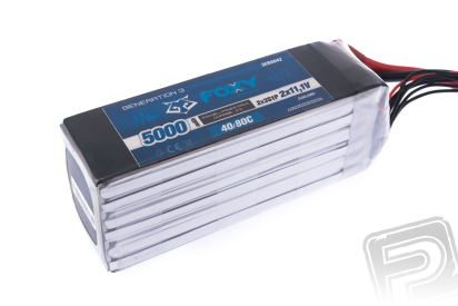 FOXY G3 - Li-Po 5000mAh/22,2V 40/80C, 111Wh