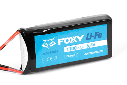 FOXY Li-Fe 1100mAh/6,4V RX