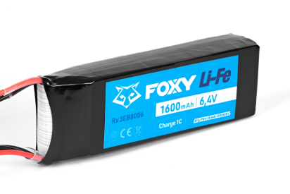 FOXY Li-Fe 1600mAh/6,4V RX