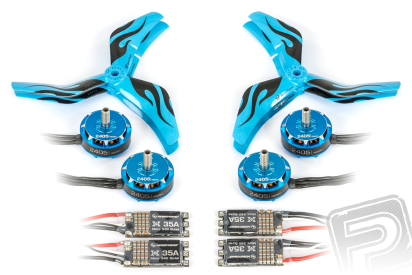 FPV pohonný systém M2405-2850KV- kombo