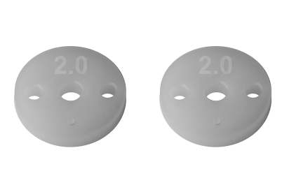 FT pístky tlumičů 13mm, 2x2,0 mm, 2,5mm, 2 ks.