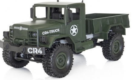 BAZAR - RC auto FUNTEK CR4, tmavě zelená