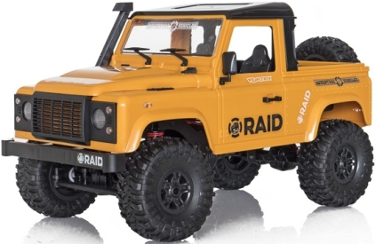 FUNTEK RAID 1/12 RTR 4wd - žlutá barva