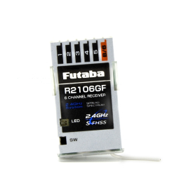 Futaba R2106GF S-FHSS/FHSS 6k micro přijímač