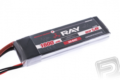 G4 RAY Li-Po 1600mAh/7,4 30/60C Air pack