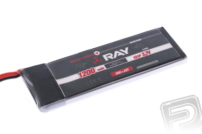 G4 RAY Li-Po 3.7V 1200MAH 30C JST