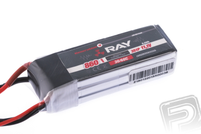 G4 RAY Li-Po 860mAh/11,1 30/60C Air pack