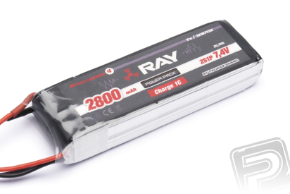 G4 RAY Li-Pol 2800mAh 7,4V TX