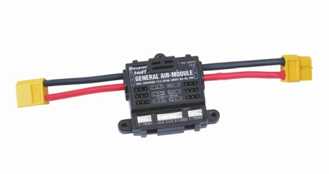 Generální motorový modul pro 2-6S Gr. HoTT s Vario a XT-60 konektory