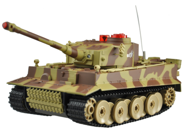 RC German Tiger 1:24 - 27cm - infra střely