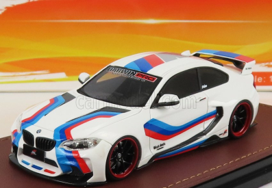 Glm-models BMW 2-series M235i Darwinpro Mtc Black Sails Widebody 2015 1:43 Bílá Modrá Červená