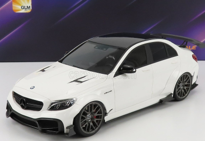 Glm-models Mercedes benz C-class C63s Amg Darwinpro Widebody 2019 1:18 Bílá