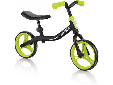 Globber - Dětské odrážedlo Go Bike Black / Lime Green