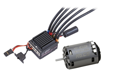 GM Racing - brushless GM-Genius Race II 80R regulátor + 17,5T GM Motor