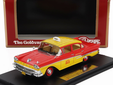 Goldvarg Ford usa Custom 300 Taxi 1958 1:43 Žlutá Červená