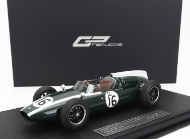 Gp-replicas Cooper F1  T53 N 16 Pole Position Fastest Lap Winner French Gp World Champion 1960 Jack Brabham 1:18 Zelená