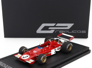 Gp-replicas Ferrari F1 312b3 N 3 5th French Gp 1973 Jacky Ickx 1:43 Red